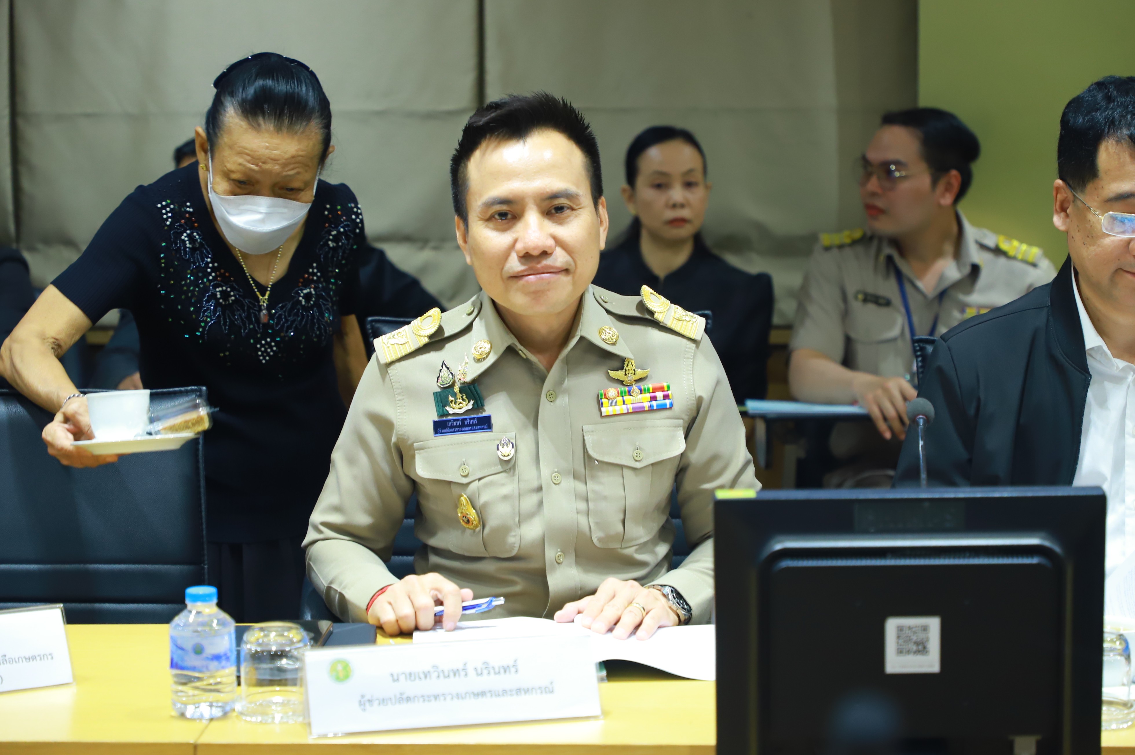 title - ส.ป.ก. ร่วมการประชุมคณะกรรมการแก้ไขปัญหาของเครือข่ายเกษตรกรช่วยชาติ ครั้งที่ 1/2569